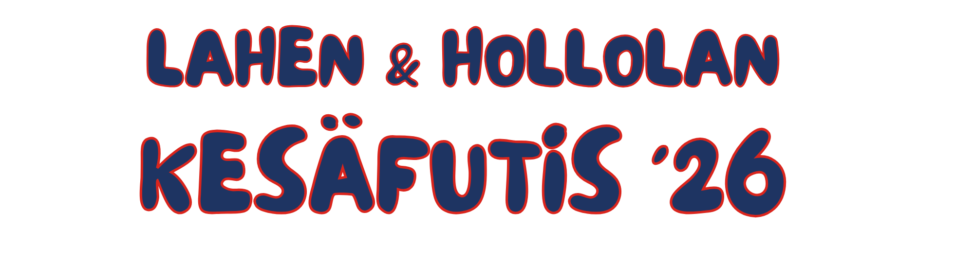 Lahen ja Hollolan Kesäfutis '26 banneri