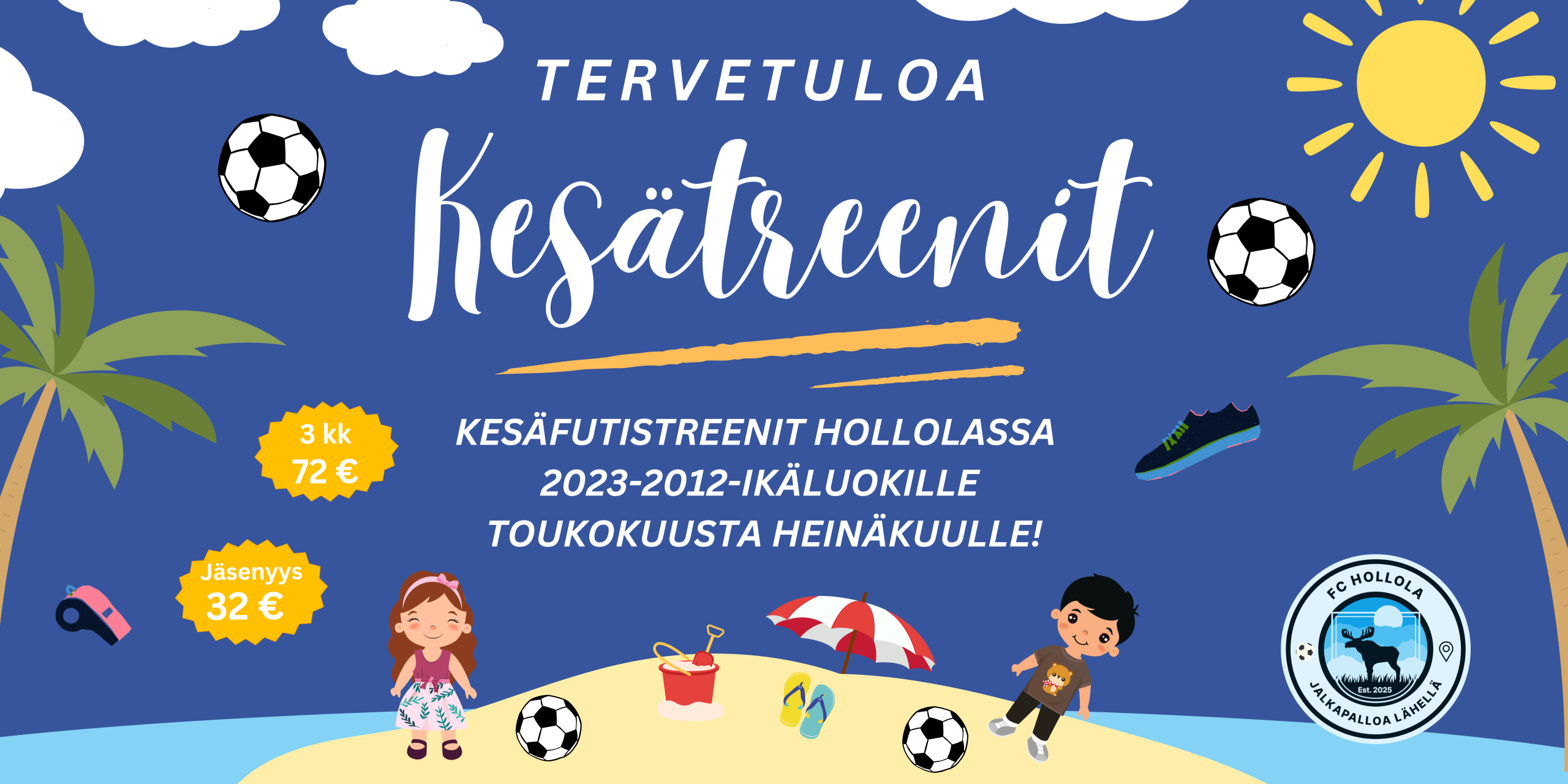 Kesätreenit 2026 - herobanneri
