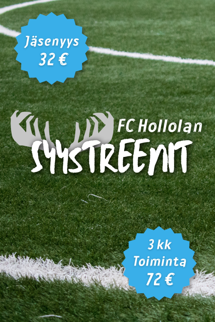 FC Hollolan syystreenit elo-lokakuussa. Jalkapalloa lähellä.